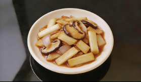 Sauteed Mushrooms and Bamboo